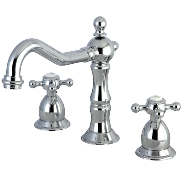 KS1971BX 8" Widespread Bathroom Faucet, Polished Chrome